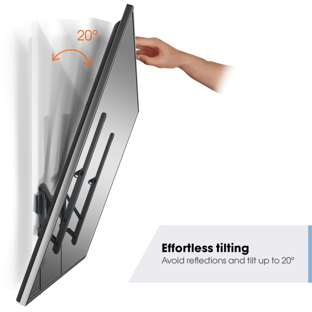 Vogel's TVM 3415 Comfort Tilting TV Wall Mount 32-65", Black