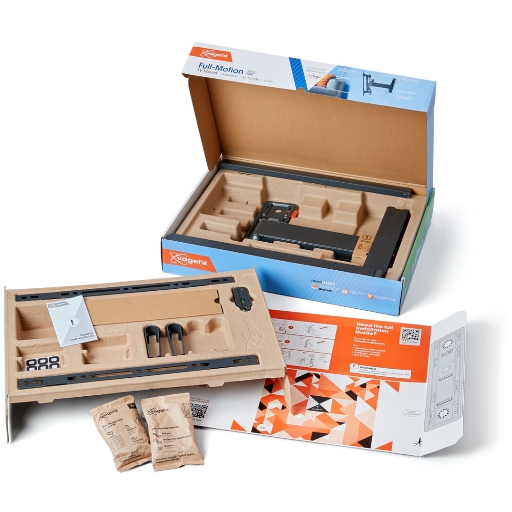 Vogel's TVM 3425 Comfort TV Wall Bracket, Black