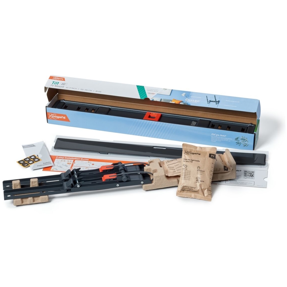 Vogel's TVM 3615 Comfort Tilting TV Wall Mount 40-77", Black