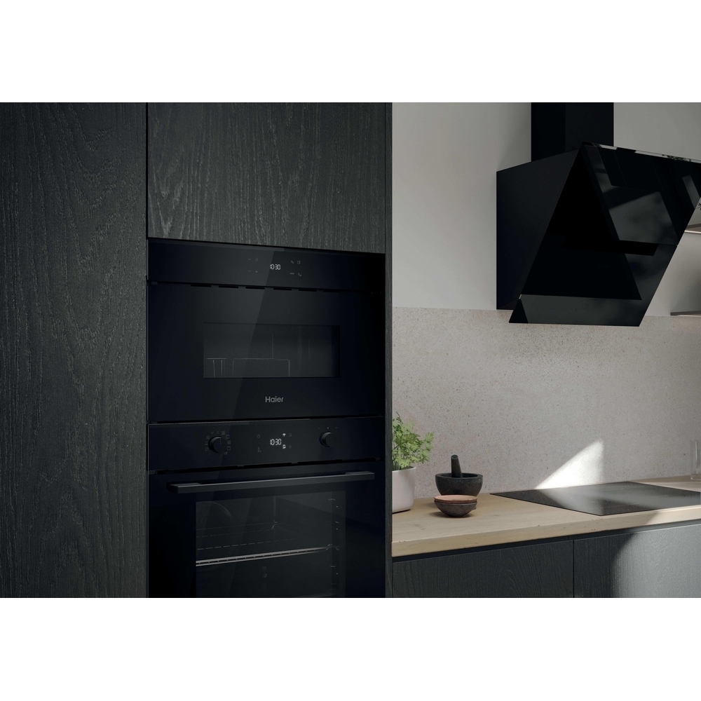 Haier H38SIDBF7XK Built-In Microwave, Black