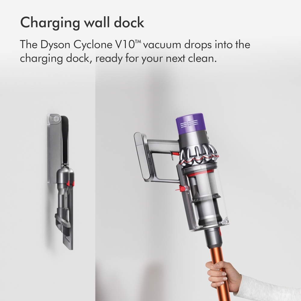 Dyson V10 Absolute New Cordless Stick Vacuum Cleaner, Copper