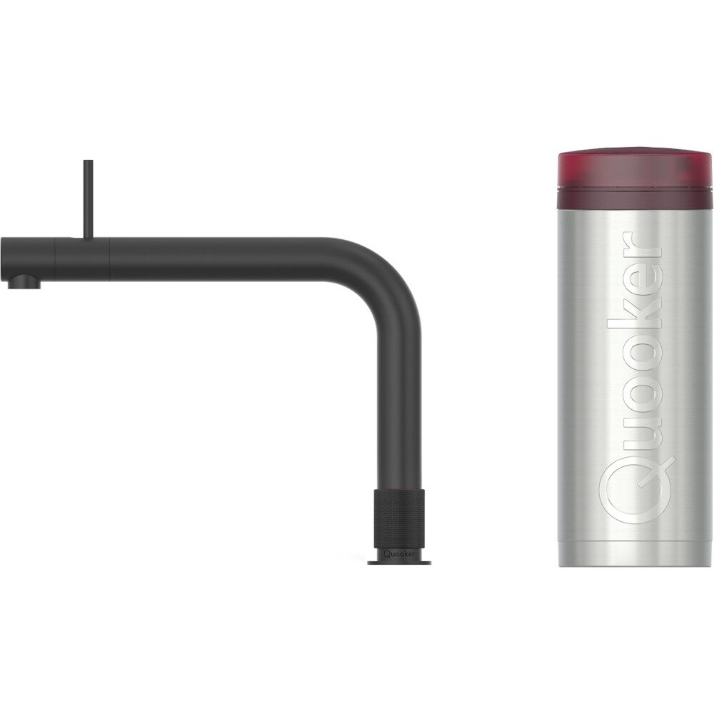 Quooker 3FRONTBLK 3 in 1 PRO3 Front Tap with 3 Litre Tank, Black