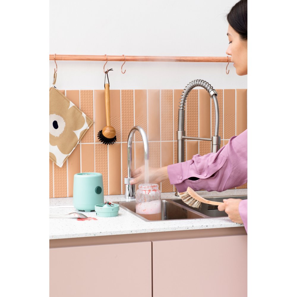 Quooker 3NRCHR Nordic Round Tap with 3 Litre Tank, Chrome (Boiling Water Tap only)