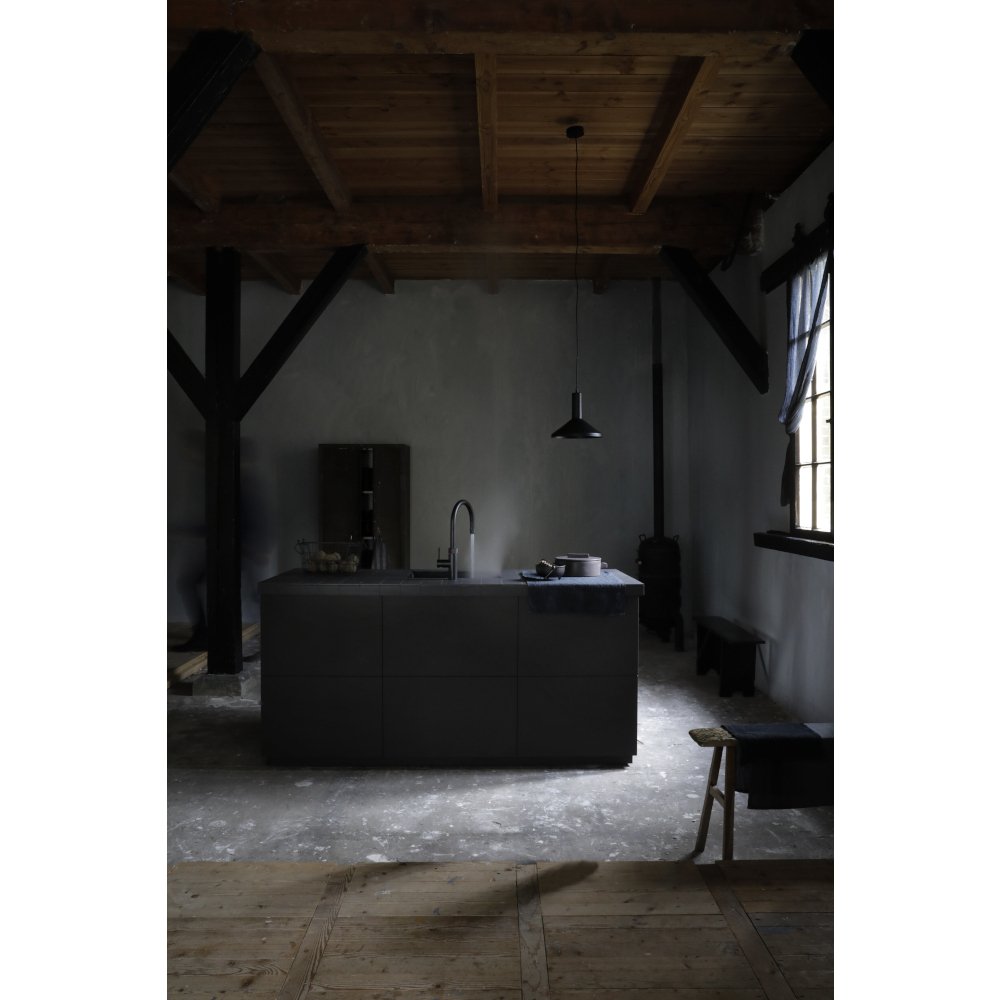 Quooker 3XBLK 3 in 1 PRO3 Flex Round Tap with 3 Litre Tank, Black