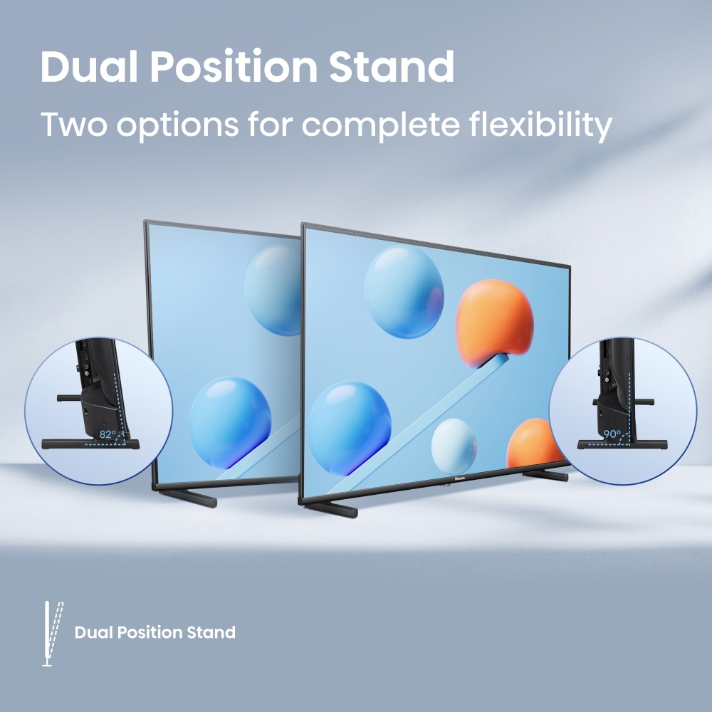 Hisense 40E5QTUK 40" QLED Smart Television, Full HD, Black, F Rated