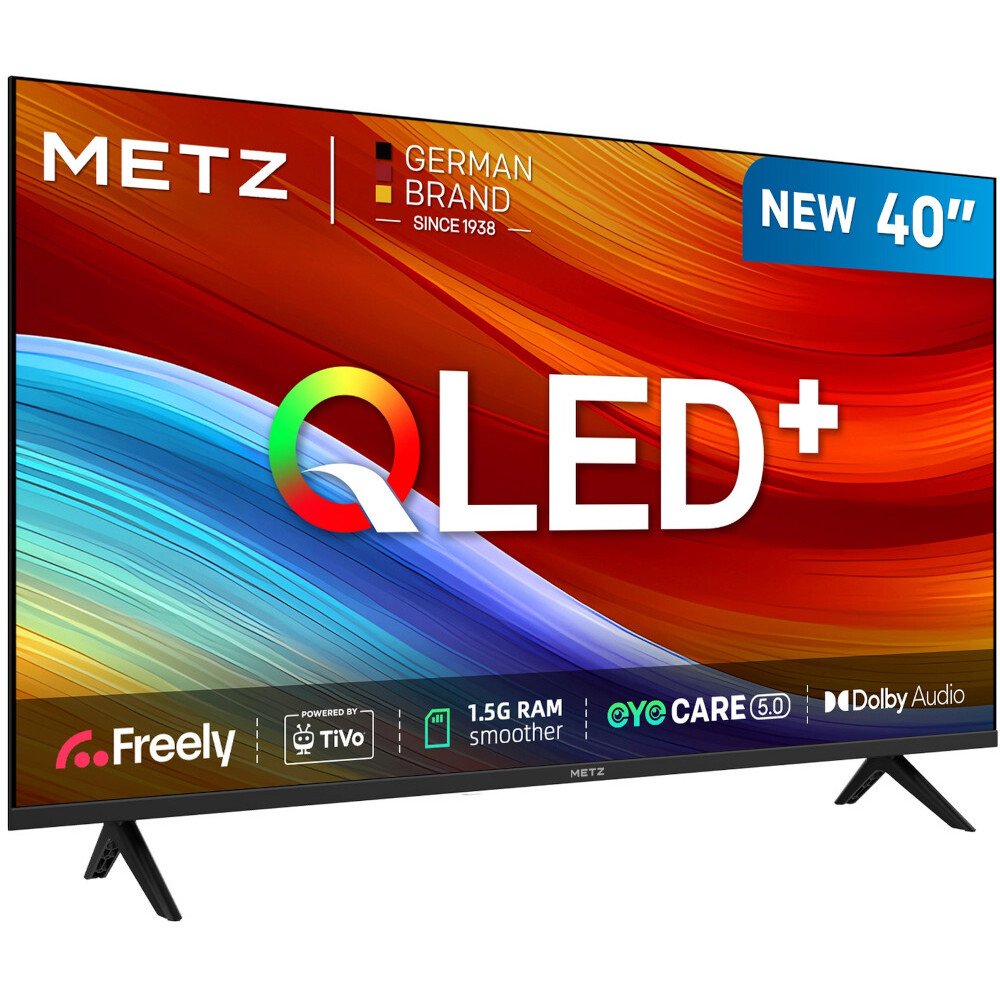 Metz 40MQH6800ZUK 40" Smart Television, E Rated