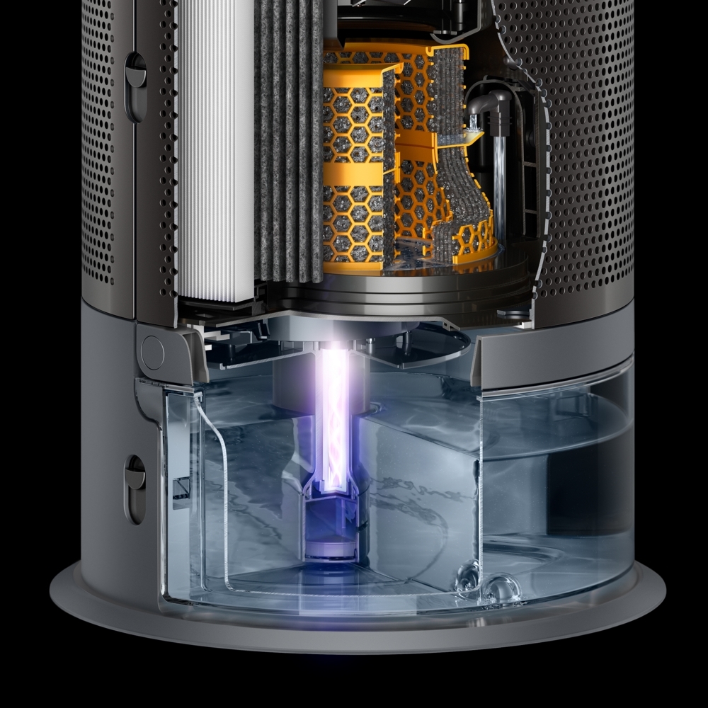 Dyson PH3A Air Purifier, White