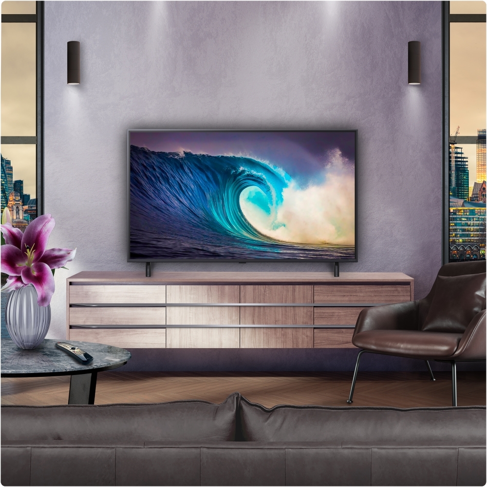 LG 43NANO80A6B 43" NanoCell Smart Television, Ashed Blue, 4K Ultra HD, G Rated
