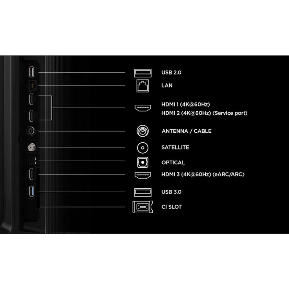 TCL 43P7L-UK 43" Television