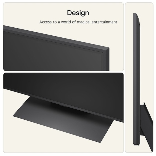 LG 43QNED87B6A.AEK 43" QNED Mini LED Smart Television, 4K Ultra HD, Black, F Rated