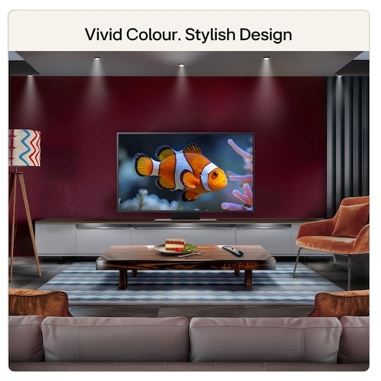 LG 43QNED87B6A.AEK 43" QNED Mini LED Smart Television, 4K Ultra HD, Black, F Rated