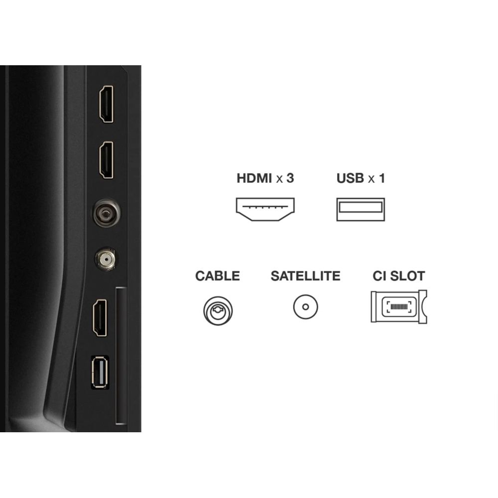 TCL 43T6C-UK 43" QLED Smart Television, 4K Ultra HD, Black, G Rated