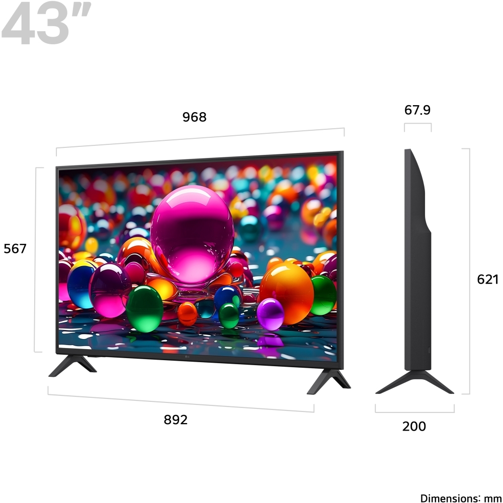 LG 43UA74006LB.AEK 43" Television