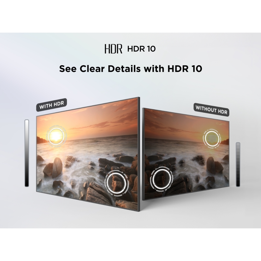 TCL 43V5C-UK 43" QLED Smart Television, Full HD, Black, F Rated