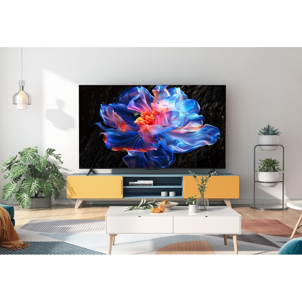 TCL 43V6C-UK 43" DLED Smart Television, 4K Ultra HD, Black, F Rated