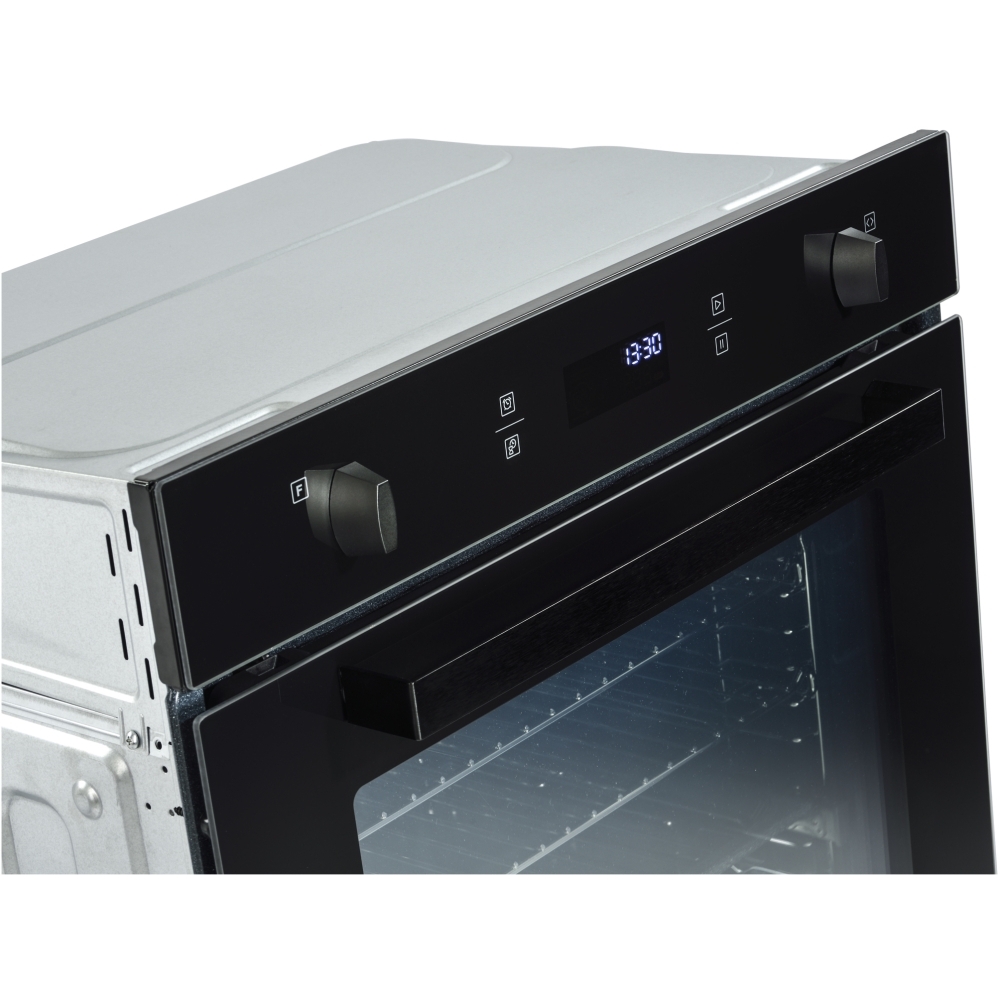 Stoves SEB602PY Black Built-In Electric Single Oven with Pyrolytic Cleaning, A Rated