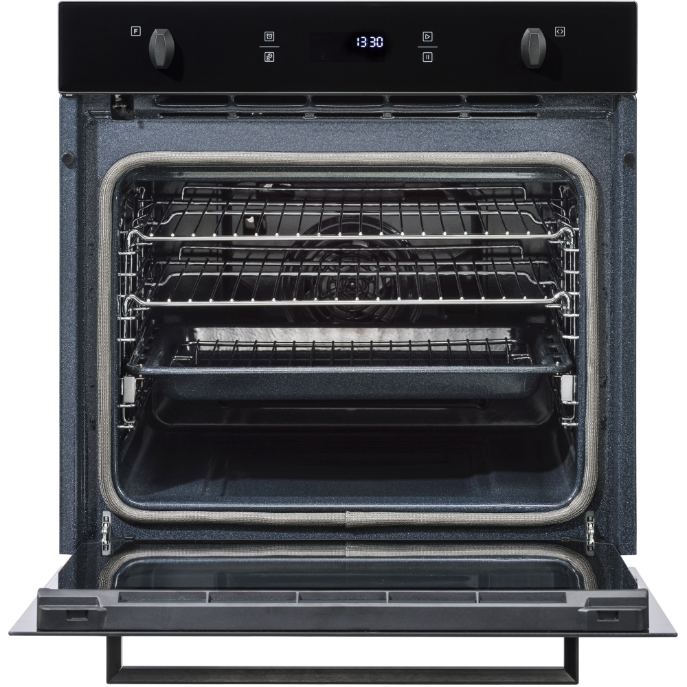 Stoves SEB602PY Black Built-In Electric Single Oven with Pyrolytic Cleaning, A Rated