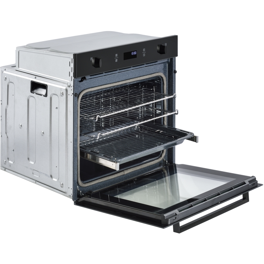 Stoves SEB602PY Black Built-In Electric Single Oven with Pyrolytic Cleaning, A Rated