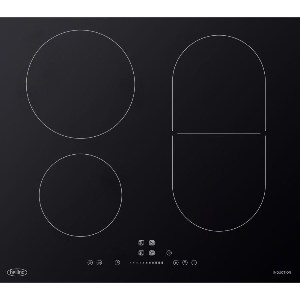 Buy Belling IHL602 Black Induction Hob (444410124) Black on Frameless
