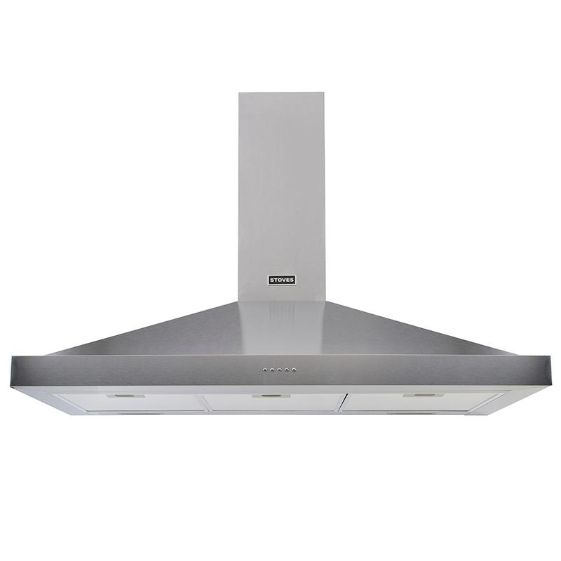 Buy Stoves Sterling S1100 Stainless Steel 110cm Chimney Cooker Hood