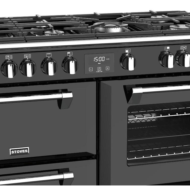 Buy Stoves 110cm Gas Range Cooker + 110cm Chimney Hood Marks Electrical
