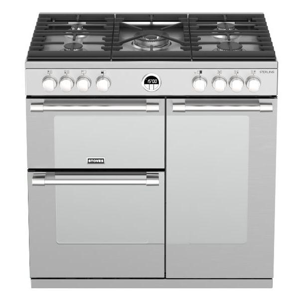 Buy Stoves 90cm Gas Range Cooker + 90cm Chimney Hood Marks Electrical