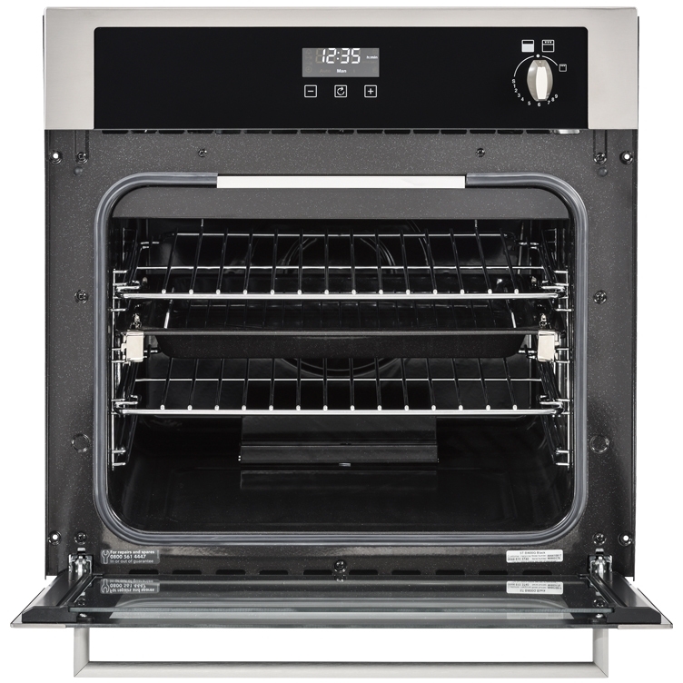 Stoves BI600G Stainless Steel BuiltIn Gas Single Oven, A+ Rated