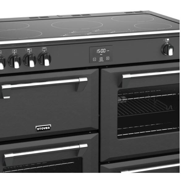 Buy Stoves Richmond DX S1000Ei CB Anthracite Grey 100cm Electric