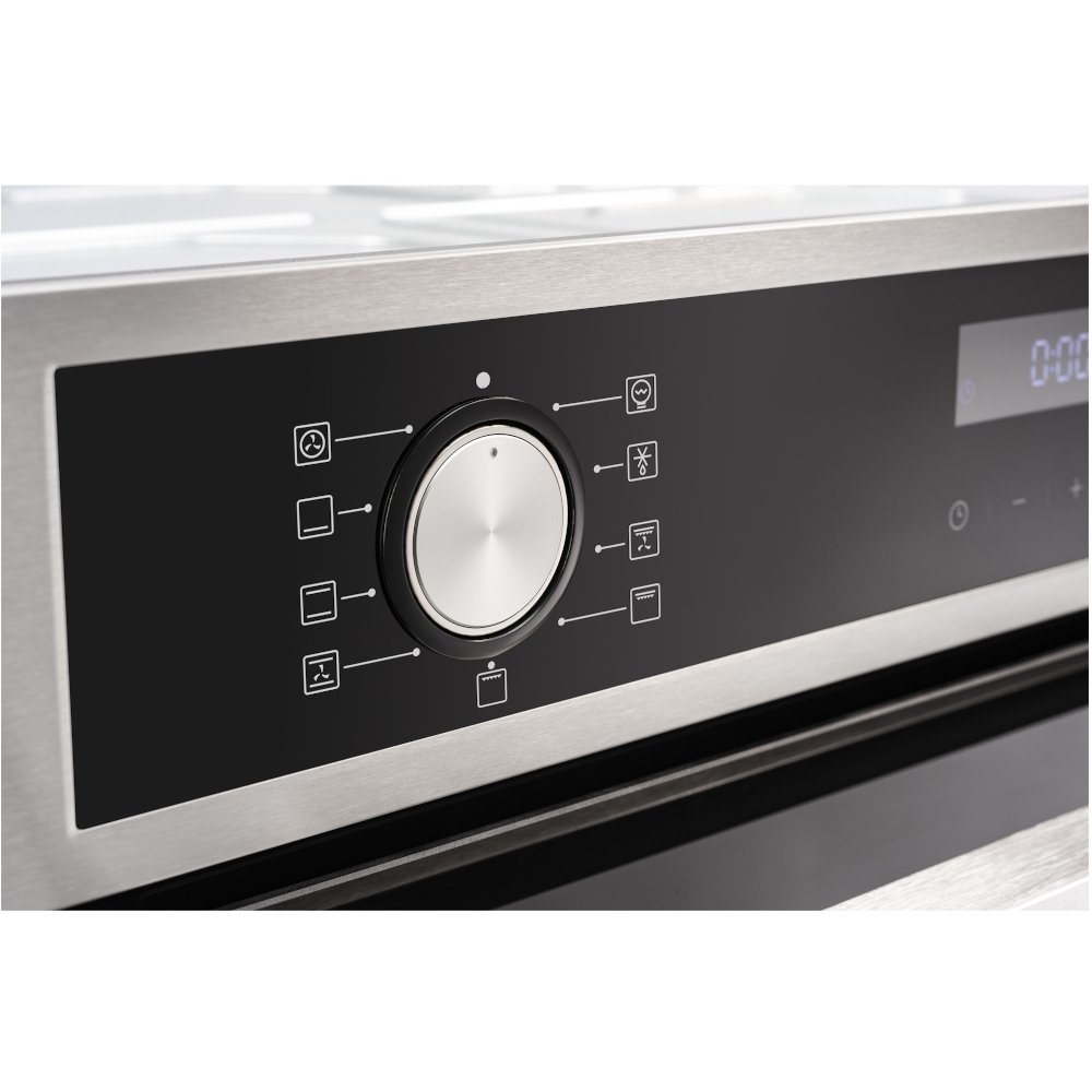 Belling ComfortCook BI603MFC Stainless Steel Built-In Electric Single Oven, A Rated