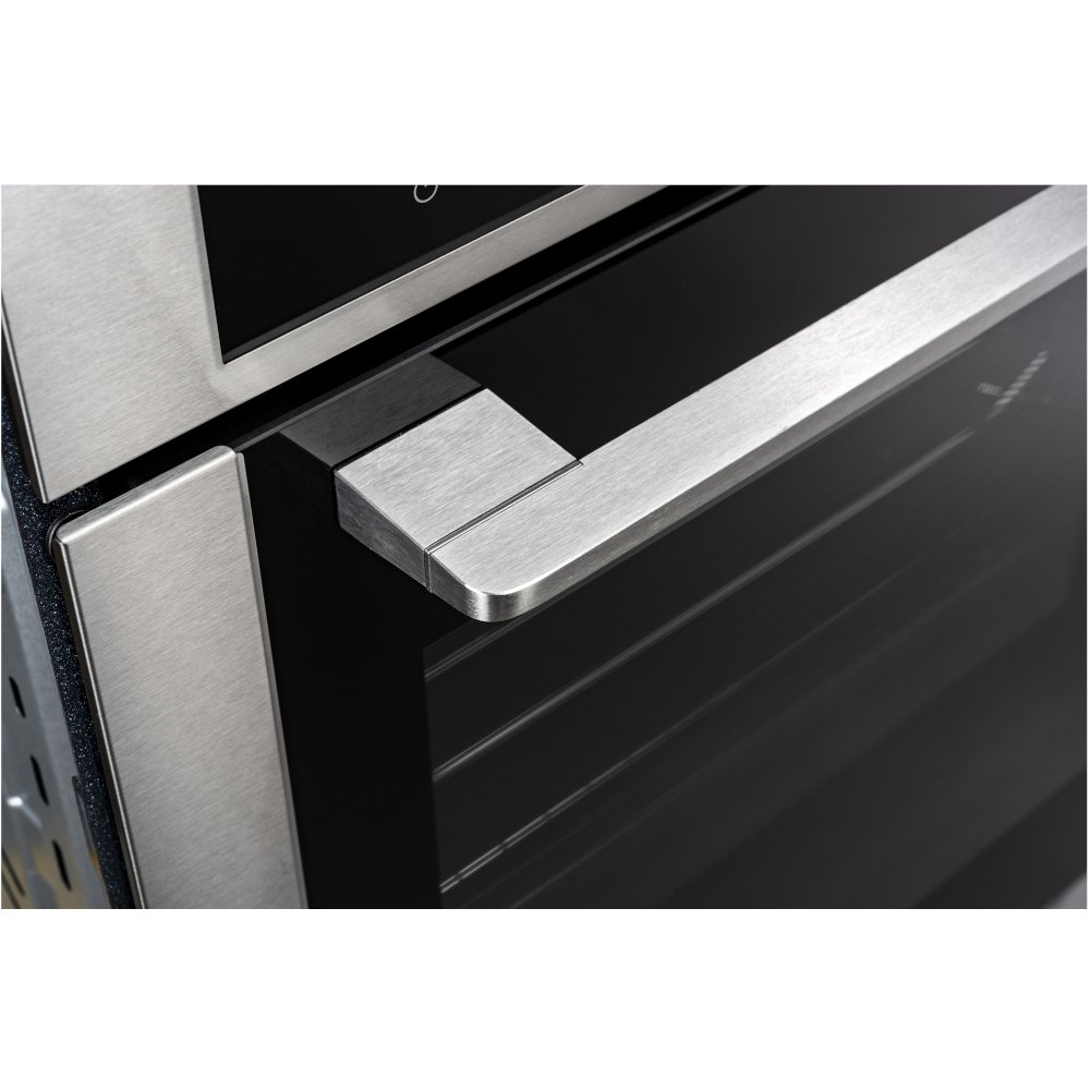 Belling ComfortCook BI603MFPY Stainless Steel Built-In Electric Single Oven with Pyrolytic Cleaning, A+ Rated