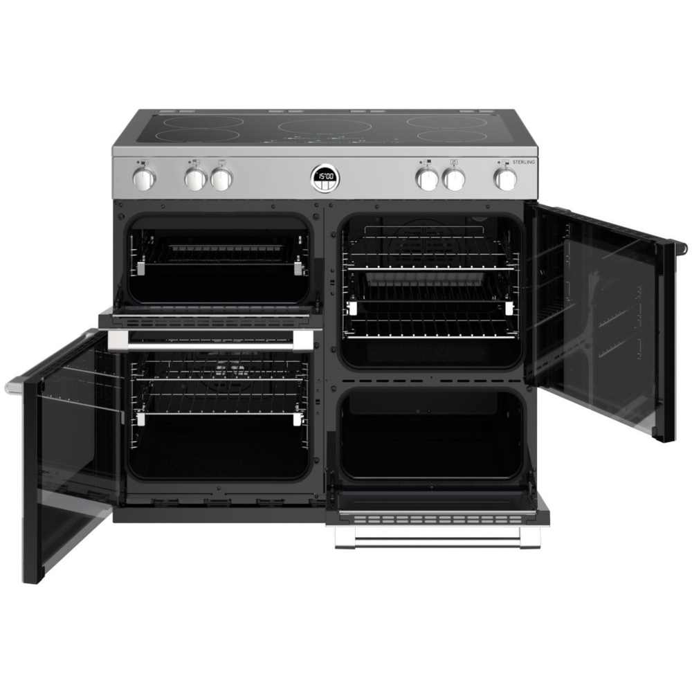 Stoves Sterling S1000Ei MK22 Stainless Steel 100cm Induction Range