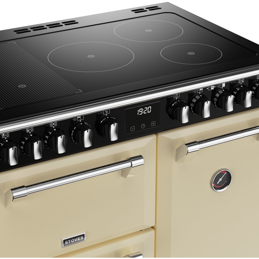 Stoves Richmond Deluxe D900Ei RTY Classic Cream 90cm Induction Range