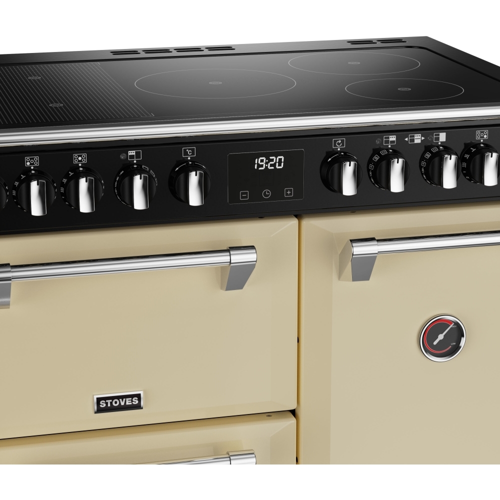Stoves Richmond Deluxe D900Ei RTY Classic Cream 90cm Induction Range