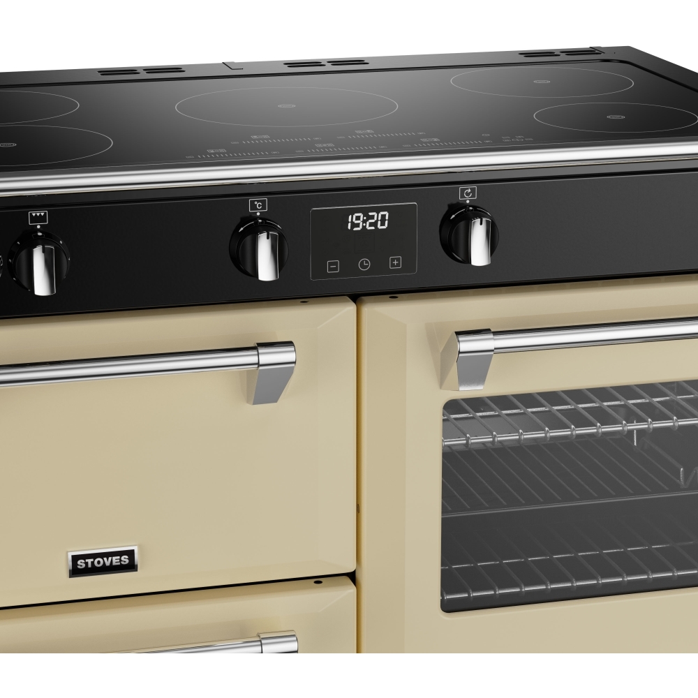 Stoves Richmond Deluxe D1000Ei TCH Classic Cream 100cm Induction Range