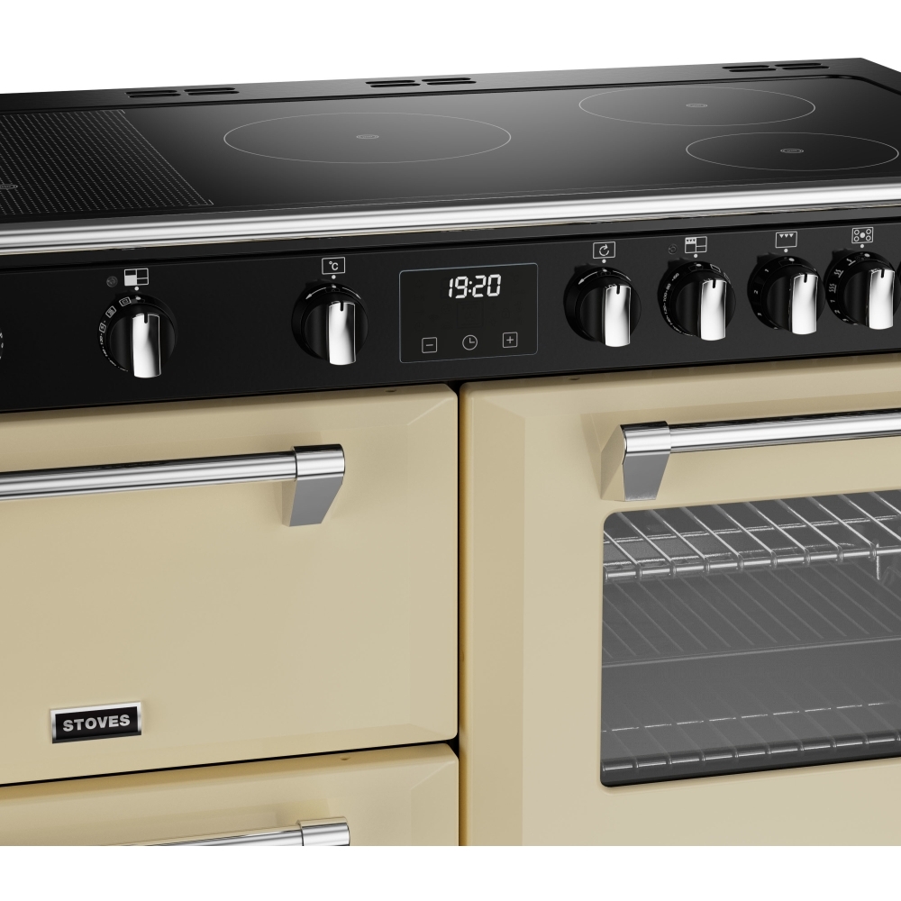 Stoves Richmond Deluxe D1100Ei RTY Classic Cream 110cm Induction Range