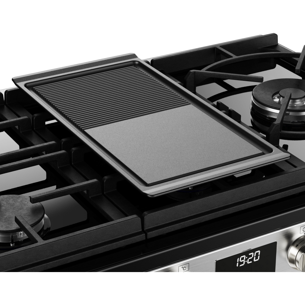 Stoves Sterling Deluxe D900DF GTG Stainless Steel 90cm Dual Fuel Range