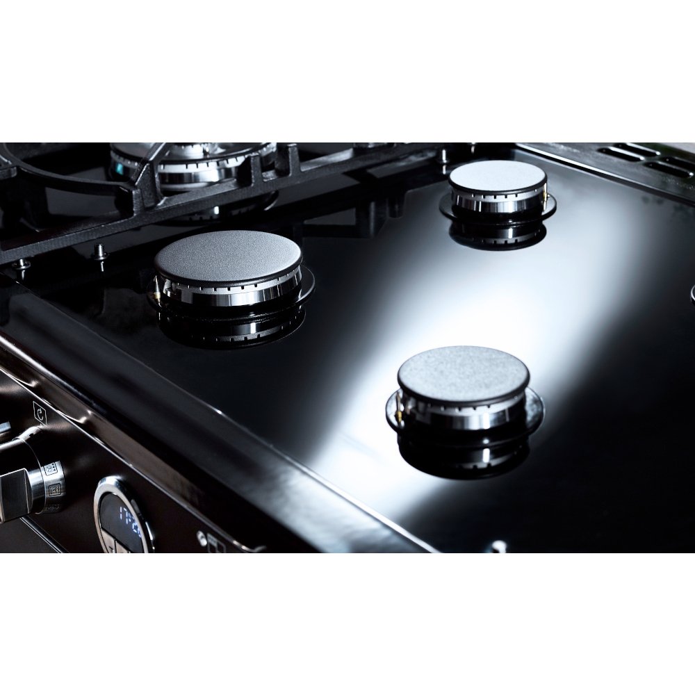 Stoves Sterling Deluxe D1100DF GTG Stainless Steel 110cm Dual Fuel