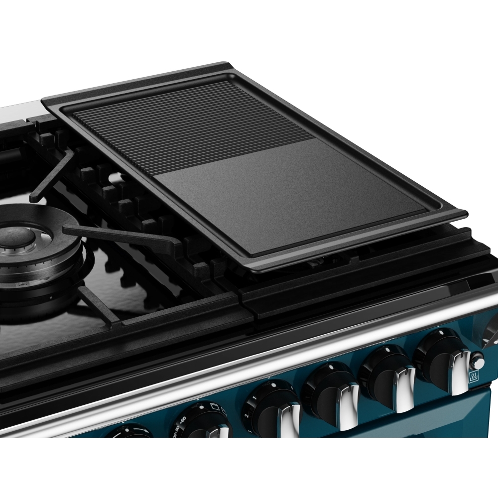 Stoves Richmond Deluxe D1000DF Kingfisher Teal 100cm Dual Fuel Range