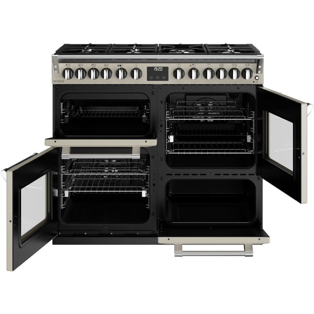 Stoves Richmond Deluxe D1000DF Porcini Mushroom 100cm Dual Fuel Range