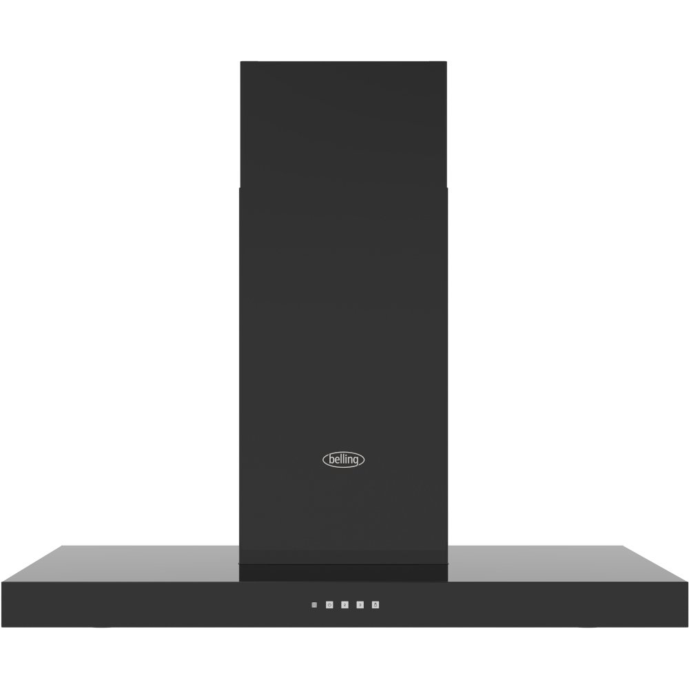 Belling Cookcentre 110T 110cm Chimney Cooker Hood, Black, C Rated