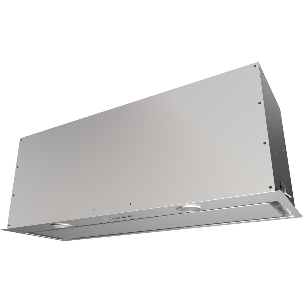 Stoves Sterling 90INT Canopy Cooker Hood, Stainless Steel, B Rated