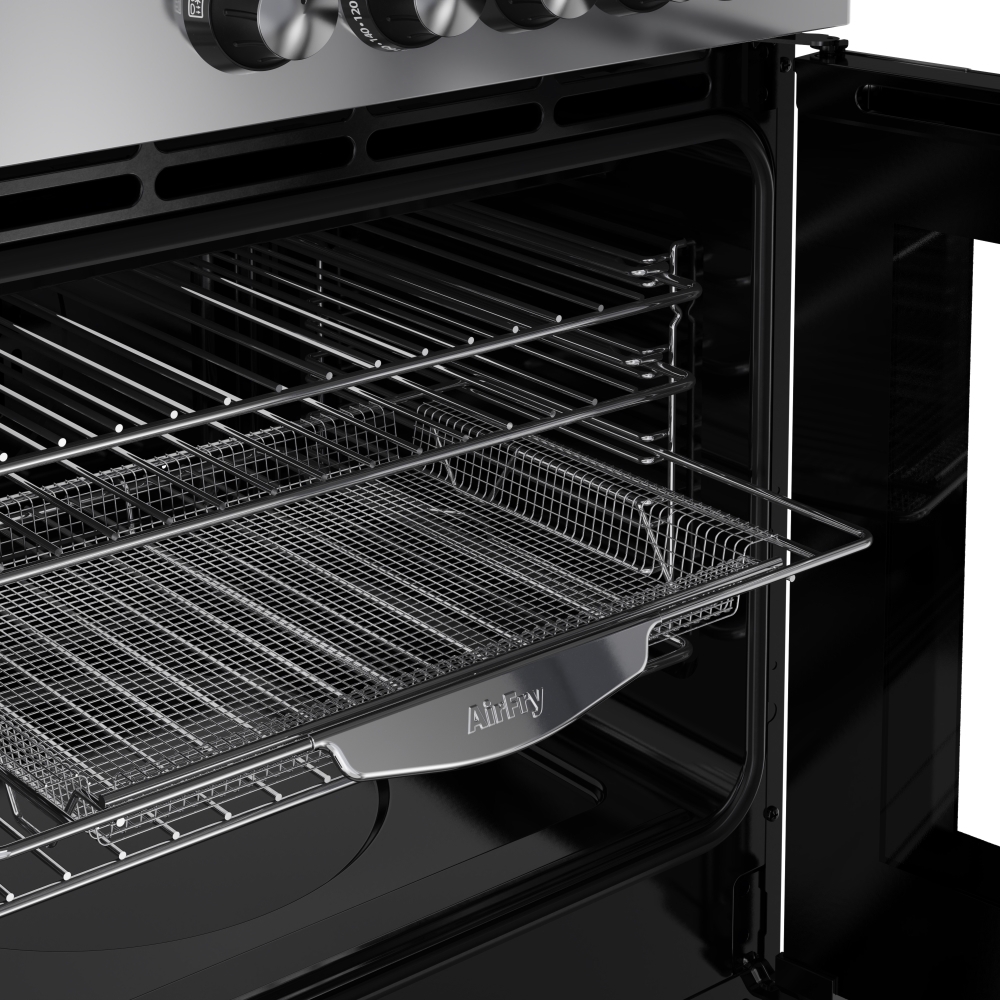 Belling RCA COOKCENTRE 100DF 100cm Dual Fuel Range Cooker, Stainless Steel, A Rated