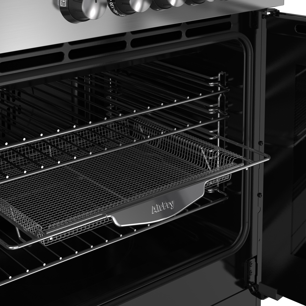 Belling RCA COOKCENTRE 110E 110cm Ceramic Range Cooker, Stainless Steel, A Rated