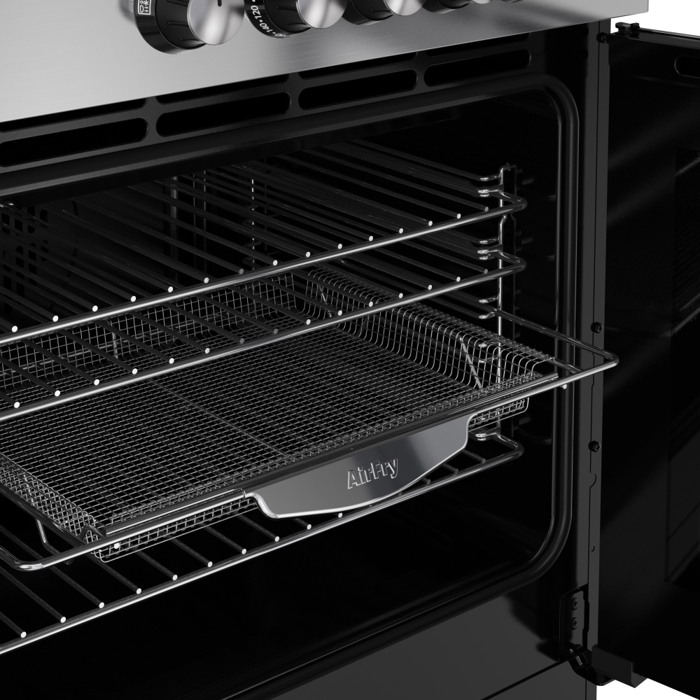 Belling RCA COOKCENTRE 110DF 110cm Dual Fuel Range Cooker, Stainless Steel, A Rated