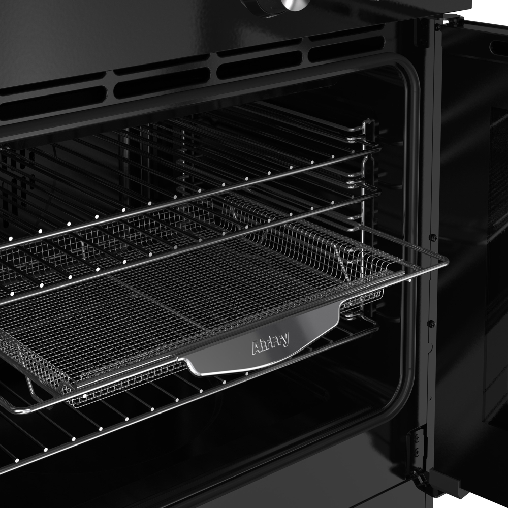 Belling RCA COOKCENTRE 110Ei 110cm Induction Range Cooker, Black, A Rated