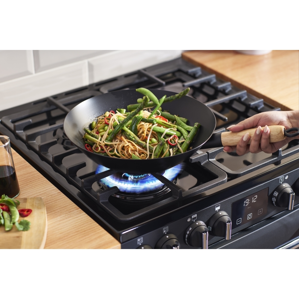 Belling MRA FARMHOUSE 60 Dual Fuel Cooker with Double Oven, Grey, A Rated