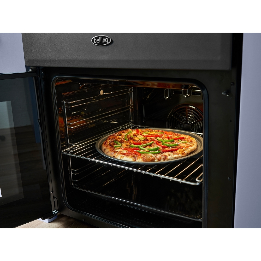 Belling MRA FARMHOUSE 60 Dual Fuel Cooker with Double Oven, Cream, A Rated