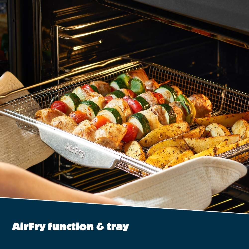 Belling RCA FARMHOUSE 110E C 110cm Ceramic Range Cooker, Cream, A Rated