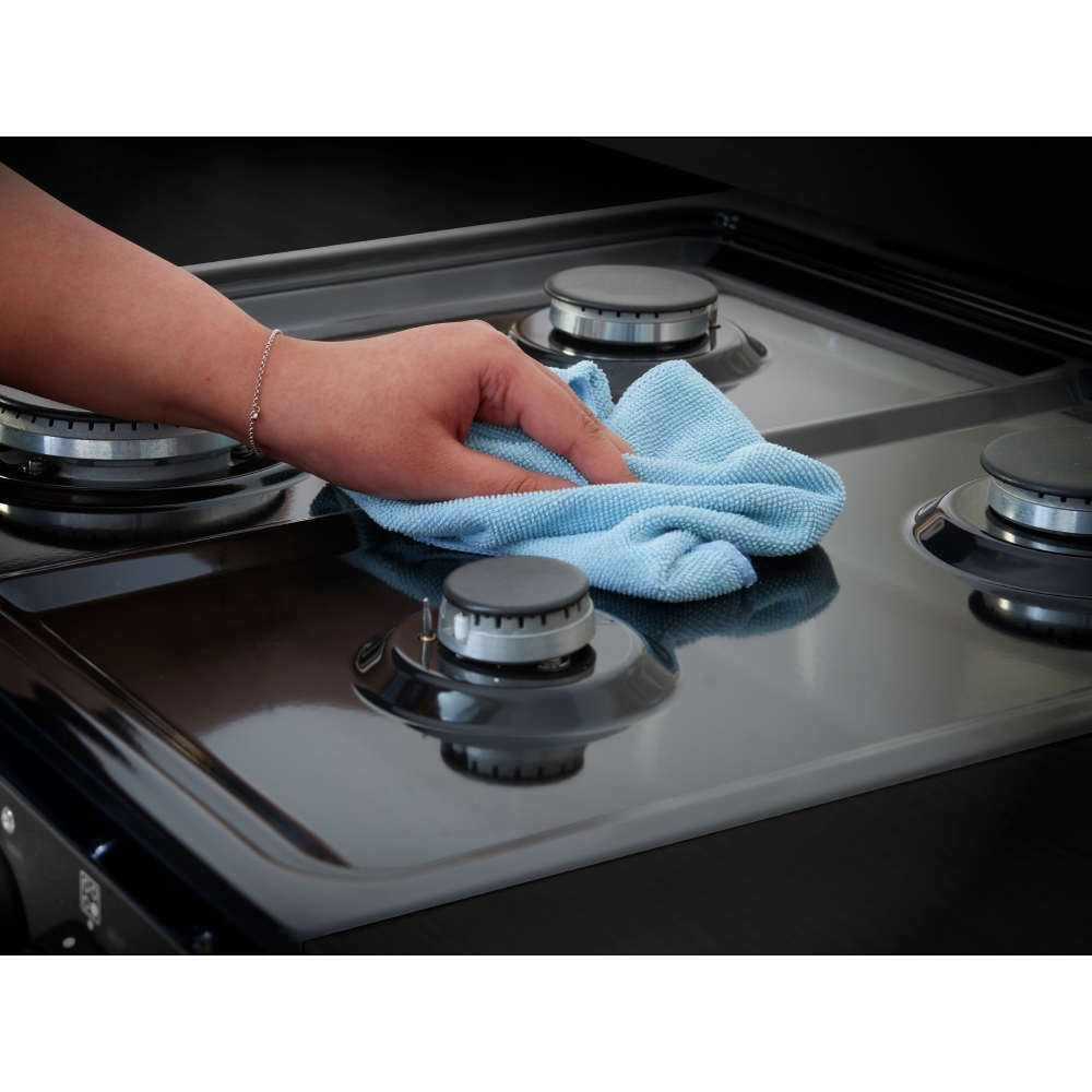 Stoves DX MRA RICH 60DF Dual Fuel Cooker with Double Oven, Grey, A Rated