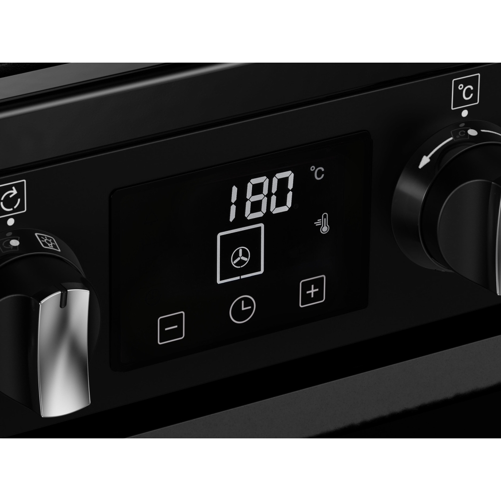 Stoves DX MRA RICH 60DF Dual Fuel Cooker with Double Oven, Grey, A Rated